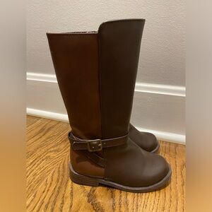 Little Girl Riding Boots